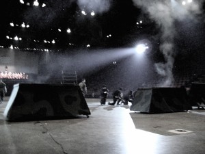 Tattoo Trenches Live from the stage floor